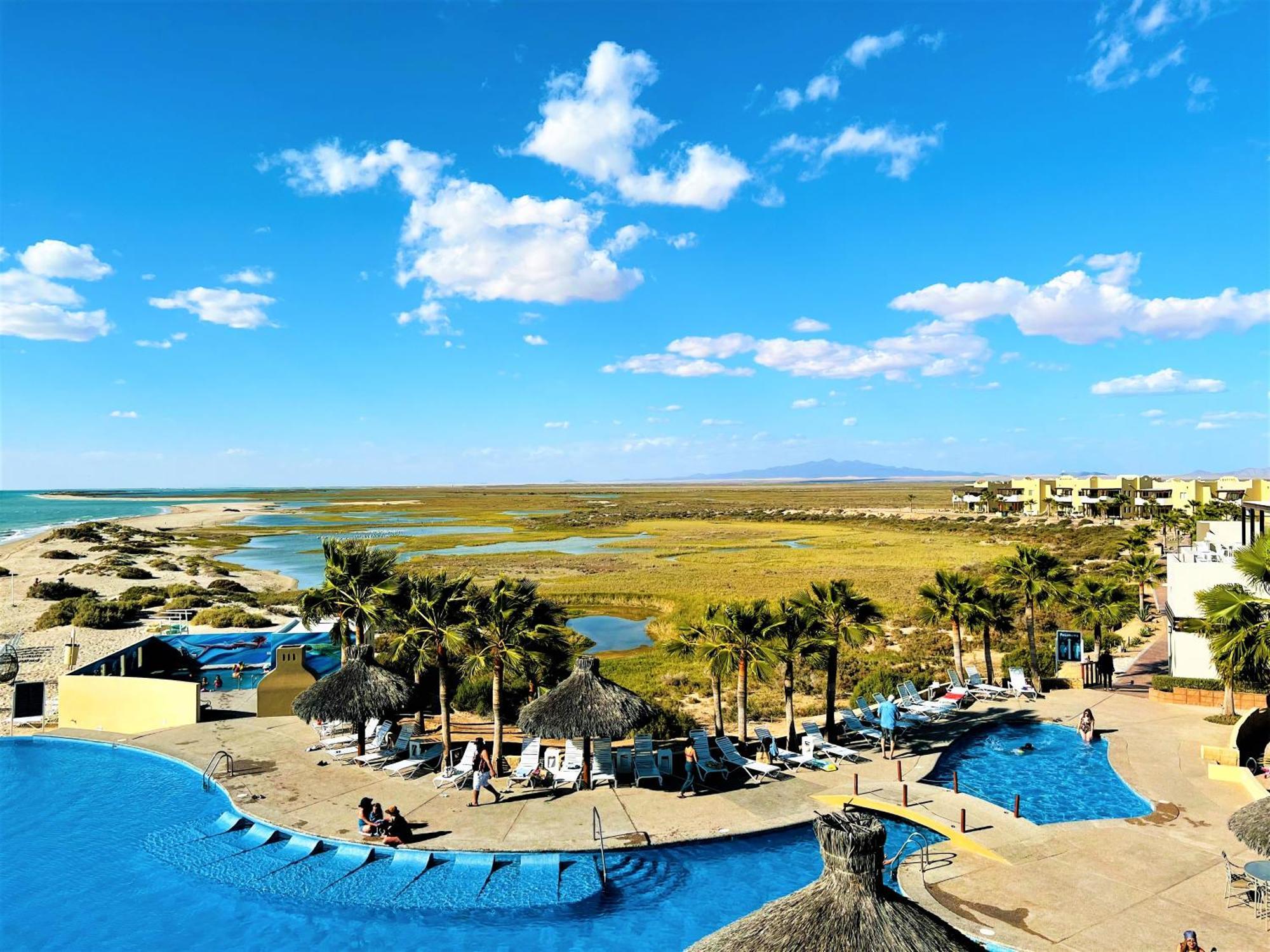 Rocky Point - Ocean Front - King - Suites - Sleeps12 - Gated - Pools Wi-Fi Bahia La Choya Dış mekan fotoğraf